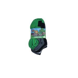 Character Boys Classic Stretch Fit 12-Pack No-Show Sock - Minecraft
